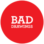Bad Drawings Asheville Wedding Artist Caricatures logo